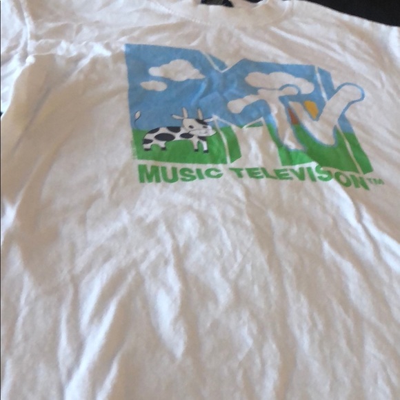 MTV | Shirts | Mtv Medium Cow Shirt 